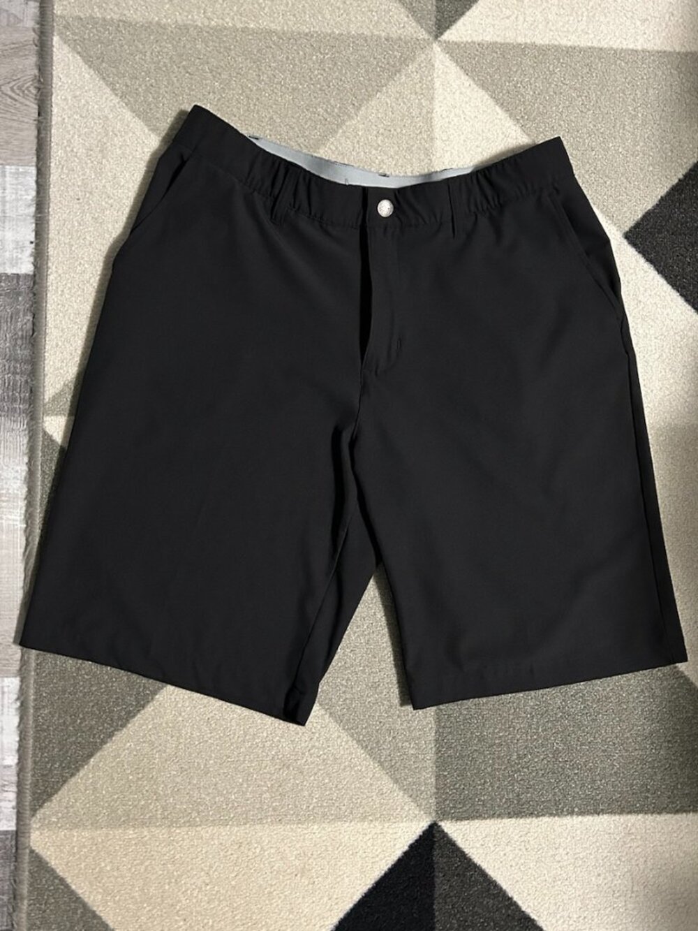 Adidas Golf Ultimate 365 Black Woven Golf Shorts Men's Size 34 X 10